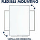 Quartet Classic Magnetic Whiteboard - SM531
