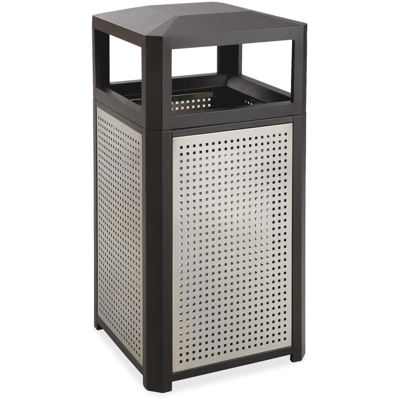 Safco Evos Series 15-gal Steel Waste Receptacle