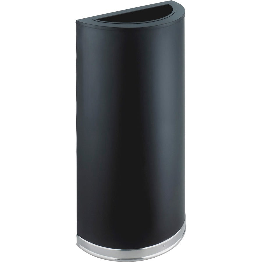 Safco Half Round Receptacle - 9940BL