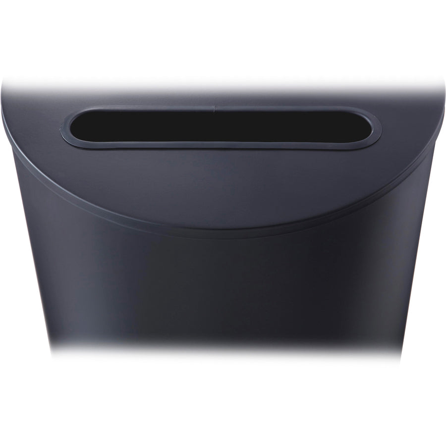 Safco Half Round Receptacle - 9940BL