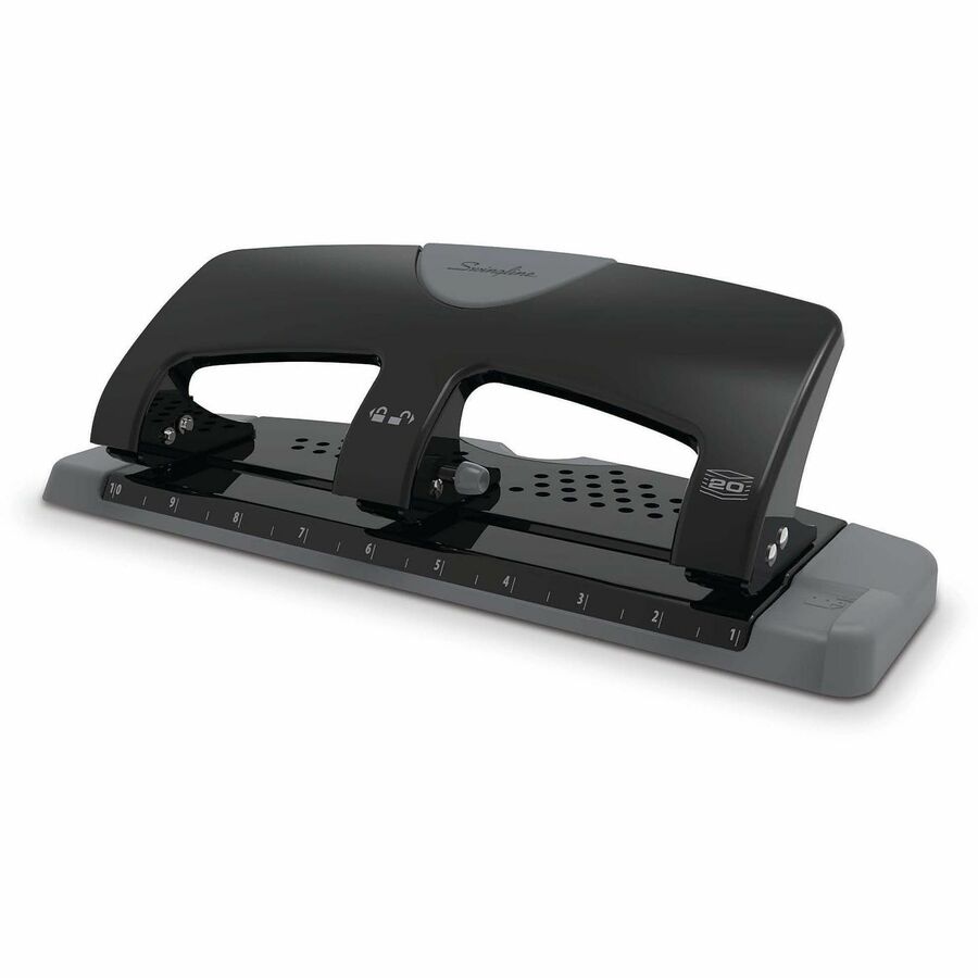 Swingline SmartTouch Low-Force 3-Hole Punch - A7074133