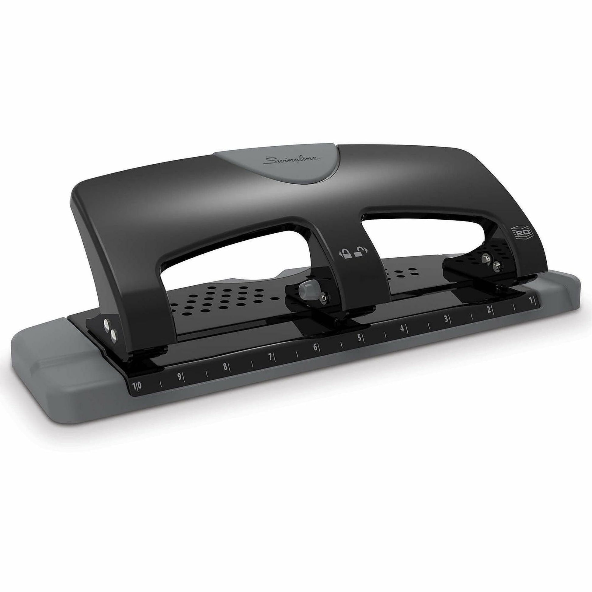 Swingline SmartTouch Low-Force 3-Hole Punch