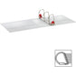 Cardinal White Speedy XtraLife Slant-D Binder - 59140