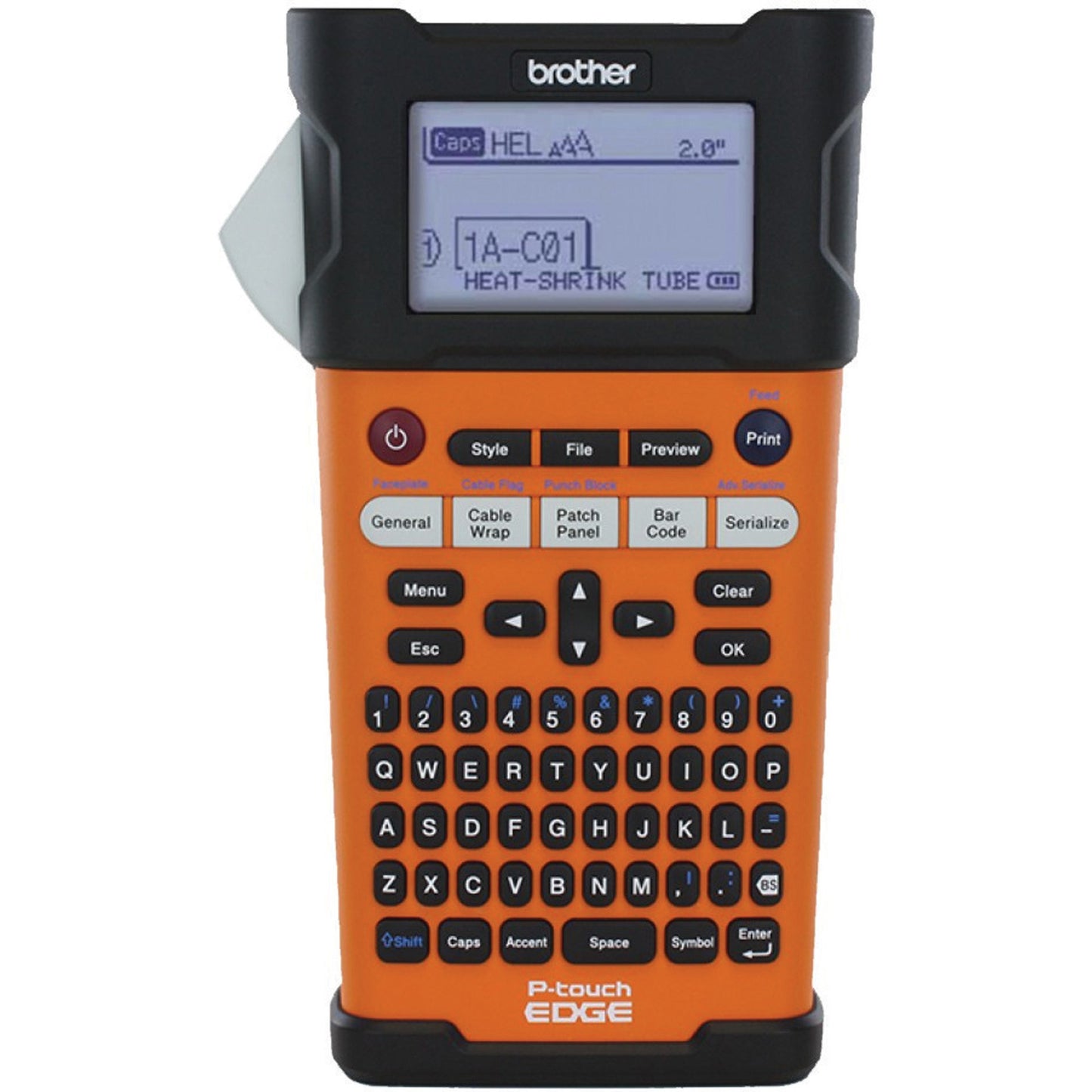P-touch Handheld Electrician Labelling Printer