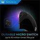 Adesso iMouse Vertical Ergonomic Mouse Black with Blue LED light - IMOUSE E1