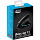Adesso iMouse Vertical Ergonomic Mouse Black with Blue LED light - IMOUSE E1