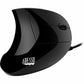 Adesso iMouse Vertical Ergonomic Mouse Black with Blue LED light - IMOUSE E1