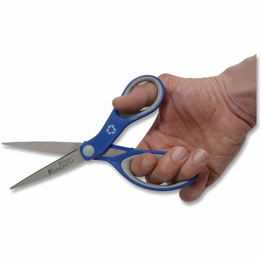 Westcott KleenEarth 8" Soft Handle Scissors - 15554