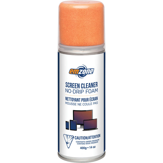 Emzone LED, LCD & Plasma Foam Screen Cleaner with Cloth