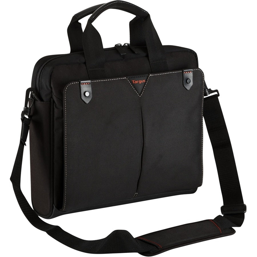 Targus Classic+ CN514CA Carrying Case for 13" to 14.1" Apple iPad Notebook, Business Card, Cellular Phone, Cable, Earphone, Pen, Accessories, Tablet - Black - CN514CA