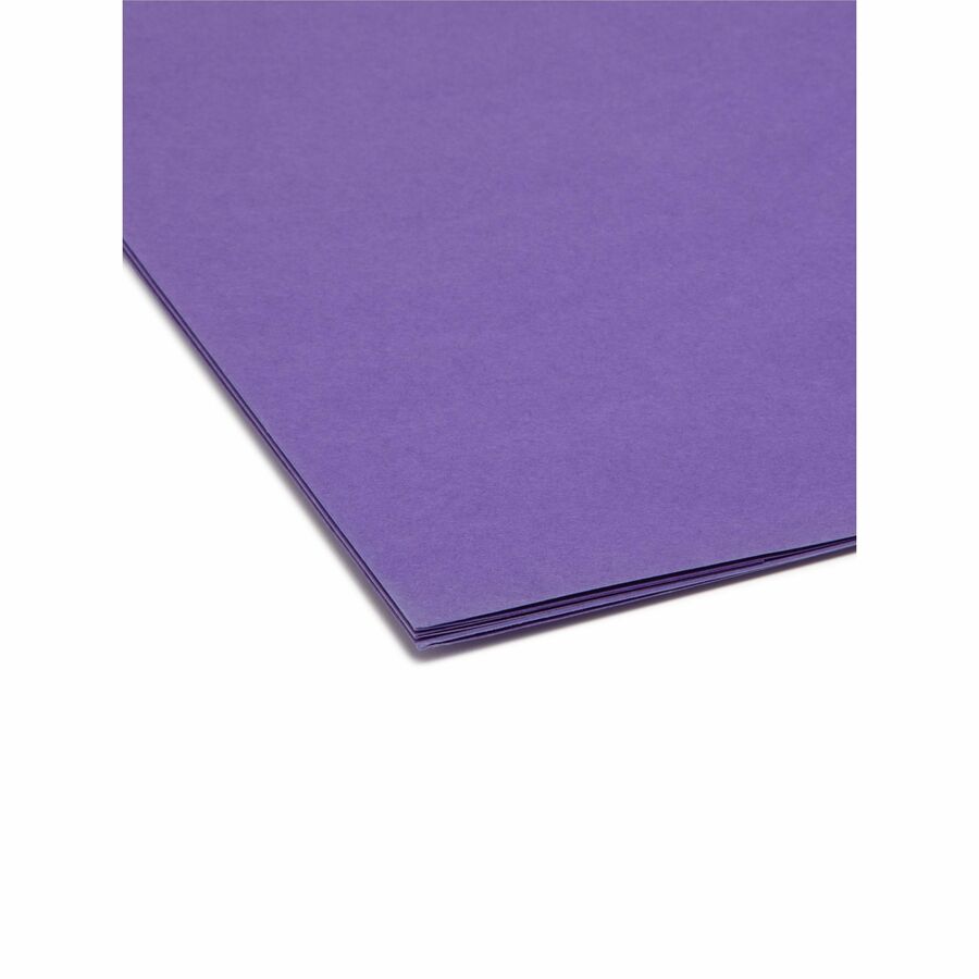 Smead SuperTab 1/3 Tab Cut Letter Recycled Top Tab File Folder - 11989