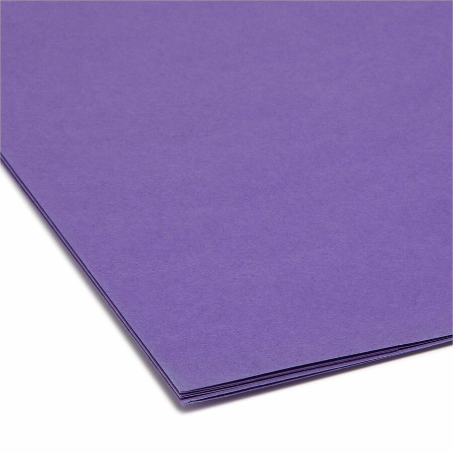 Smead SuperTab 1/3 Tab Cut Letter Recycled Top Tab File Folder - 11989