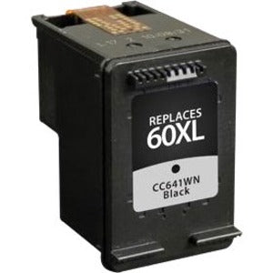 Clover Technologies High Yield Inkjet Ink Cartridge CC641WN, 60XL - Black - 1 Each