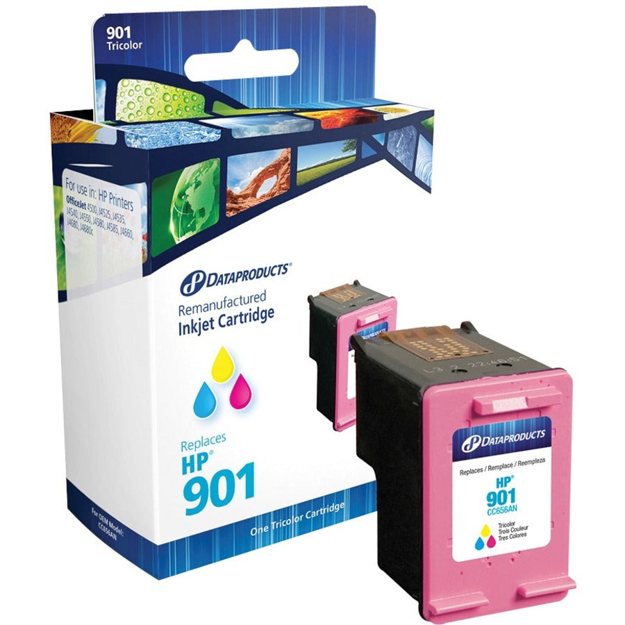 Clover Technologies Ink Cartridge - Alternative for HP CC656AN - Tri-color