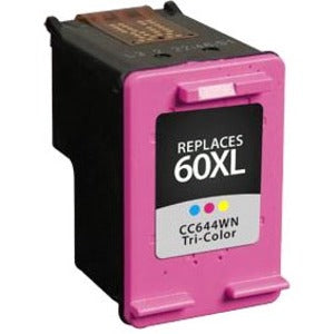 Clover Technologies High Yield Inkjet Ink Cartridge CC644WN, 60XL - Tri-color - 1 Each