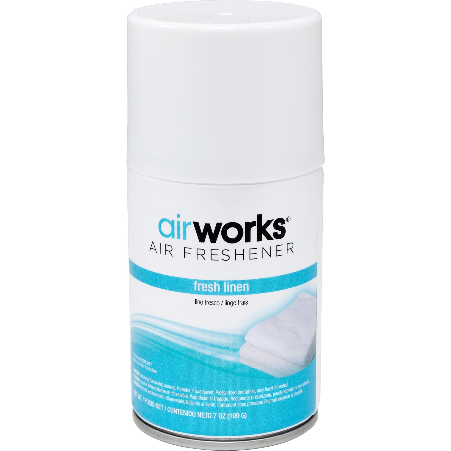 AirWorks Metered Aerosol Air Freshener Fresh Linen