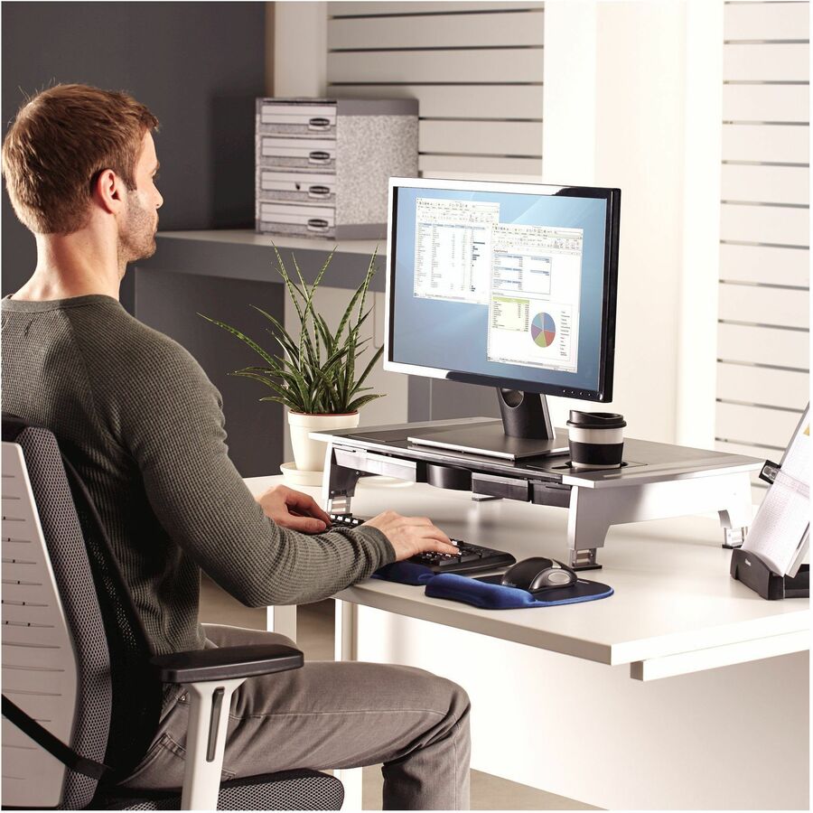 Fellowes Office Suites Premium Monitor Riser - 8031001