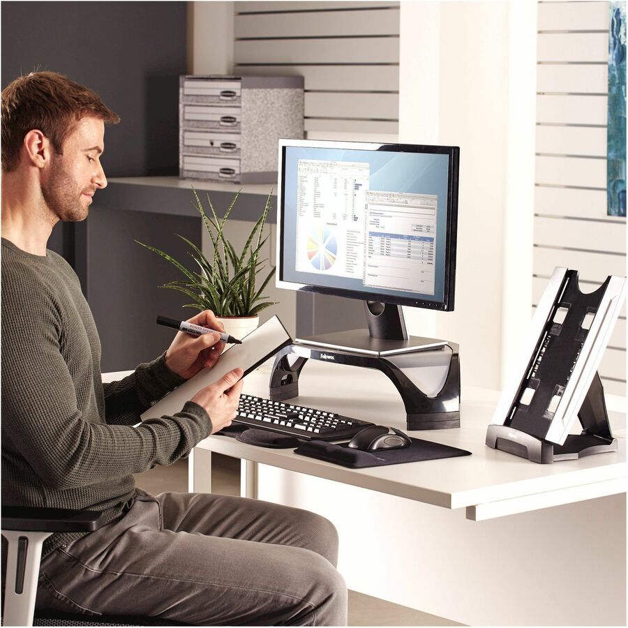Office Suites&trade; Desktop Copyholder with Memo Board - 8033201