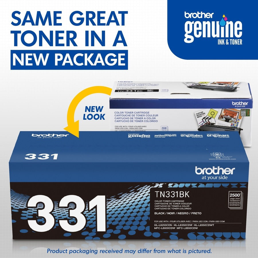 Brother TN331BK Original Toner Cartridge - TN331BK
