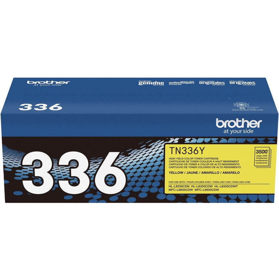 Brother TN336Y Original Toner Cartridge - TN336Y