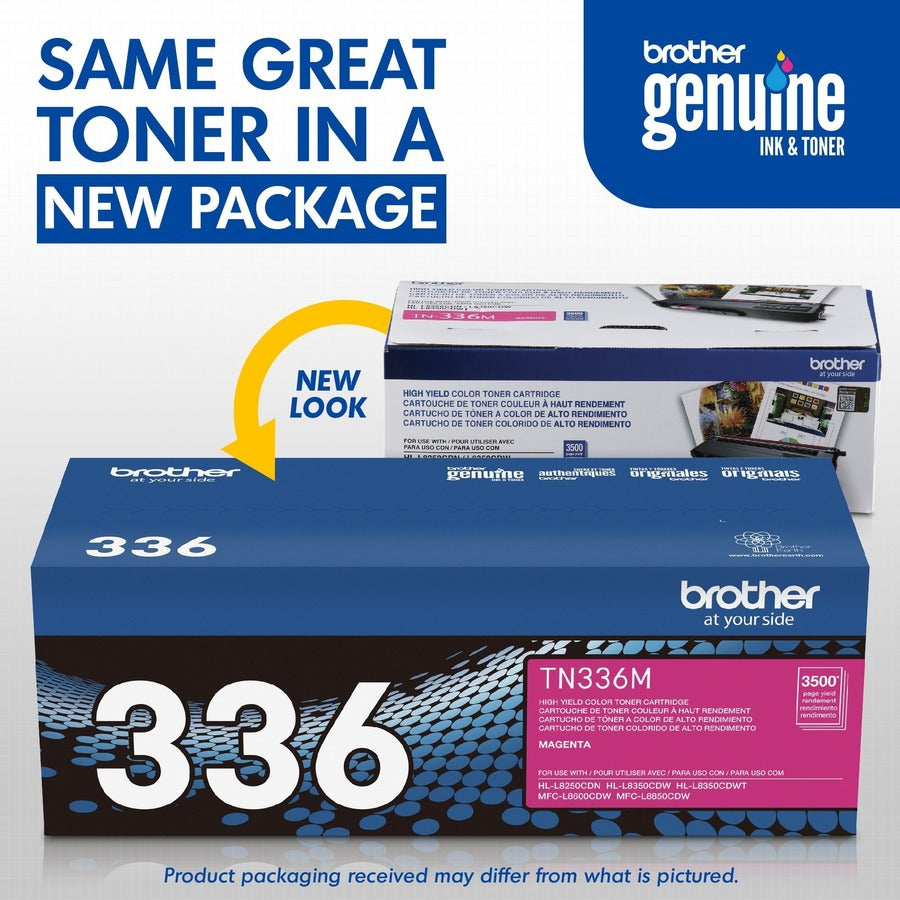 Brother TN336M Original Toner Cartridge - TN336M