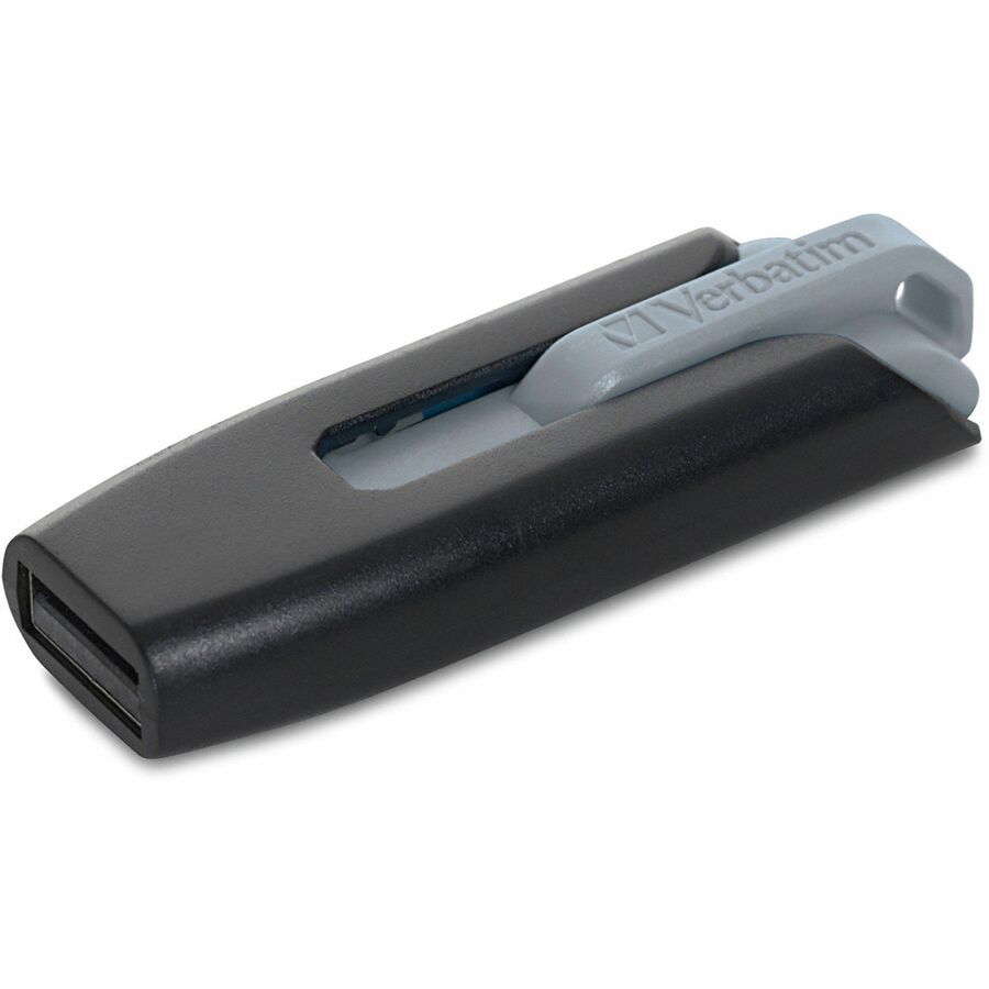 Verbatim 128GB Store 'n' Go V3 USB 3.2 Gen 1 Flash Drive - Gray - 49189