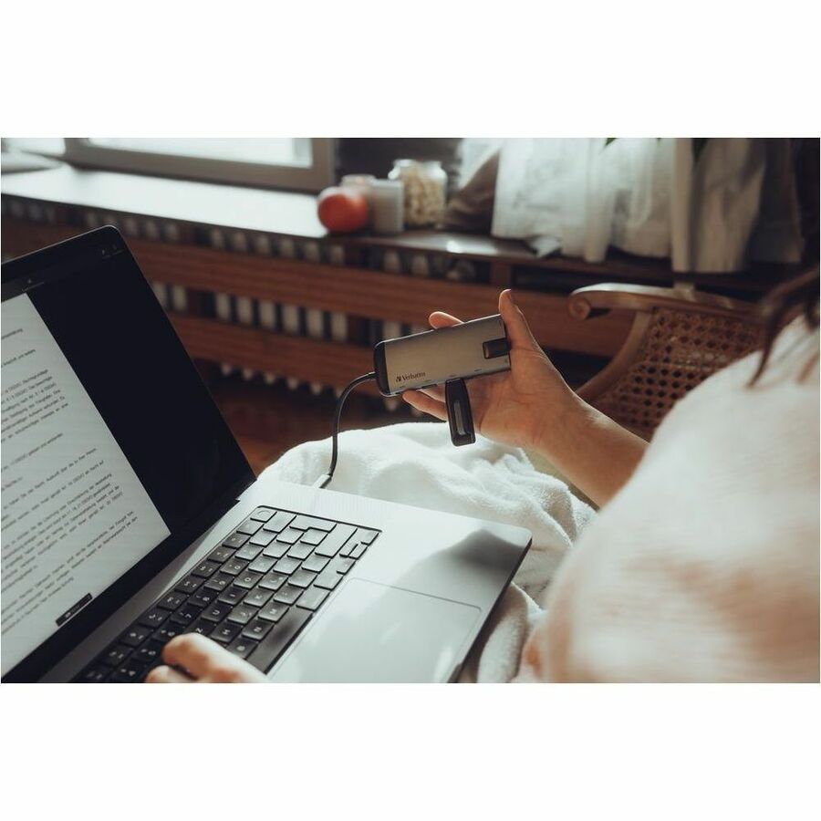 Microban 128GB Store 'n' Go V3 USB 3.2 Gen 1 Flash Drive - Gray - 49189