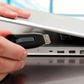 Verbatim 128GB Store 'n' Go V3 USB 3.2 Gen 1 Flash Drive - Gray - 49189