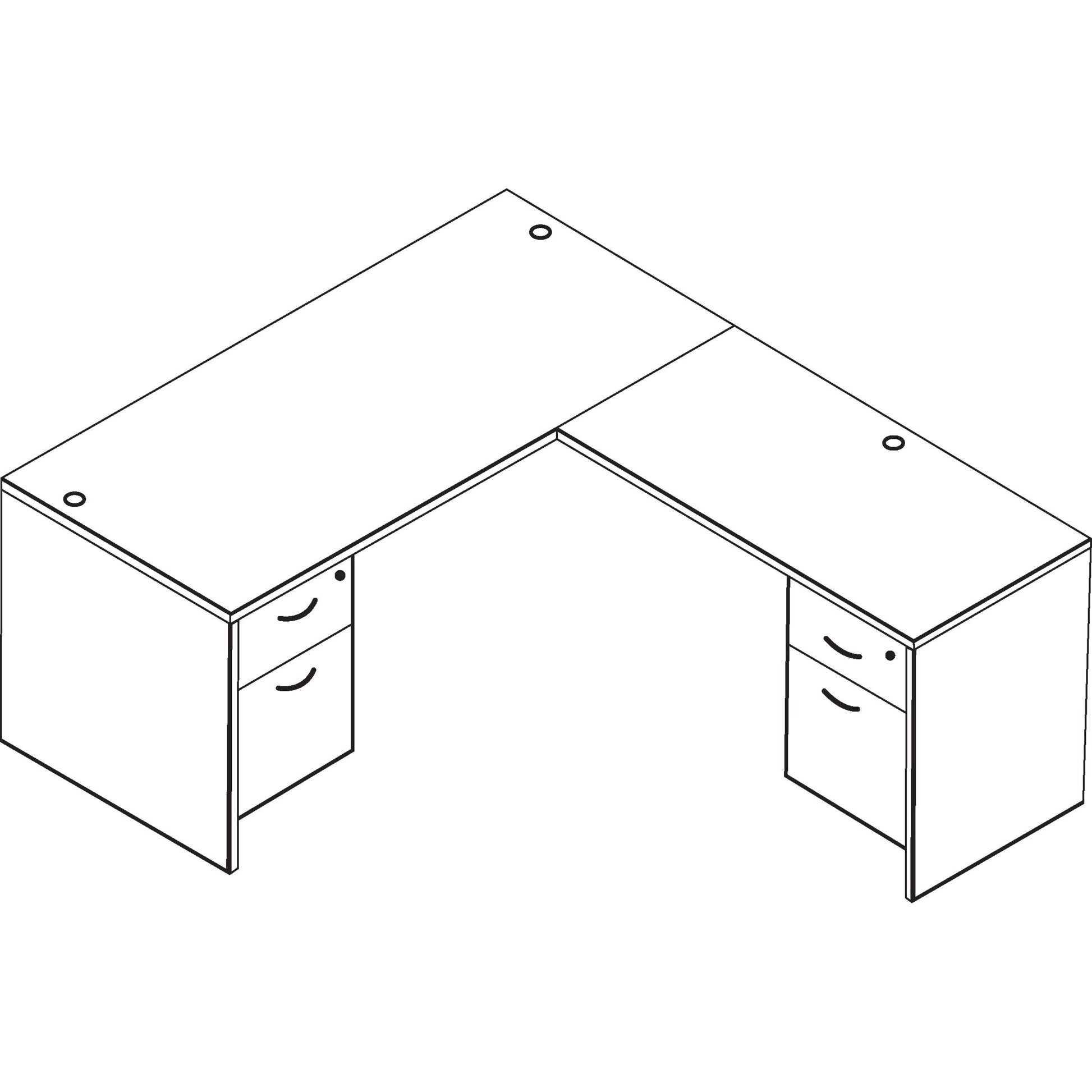OSP Furniture L-Shape