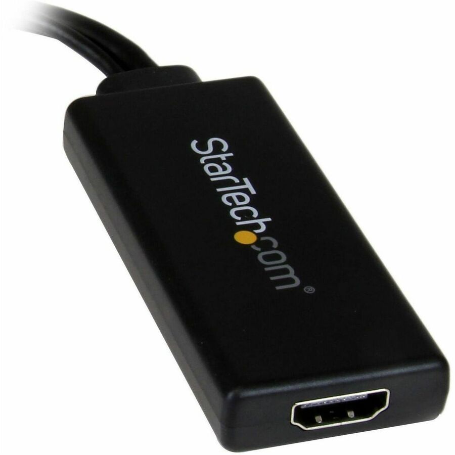 StarTech.com VGA to HDMI Adapter with USB Audio & Power - Portable VGA to HDMI Converter - 1080p - VGA2HDU