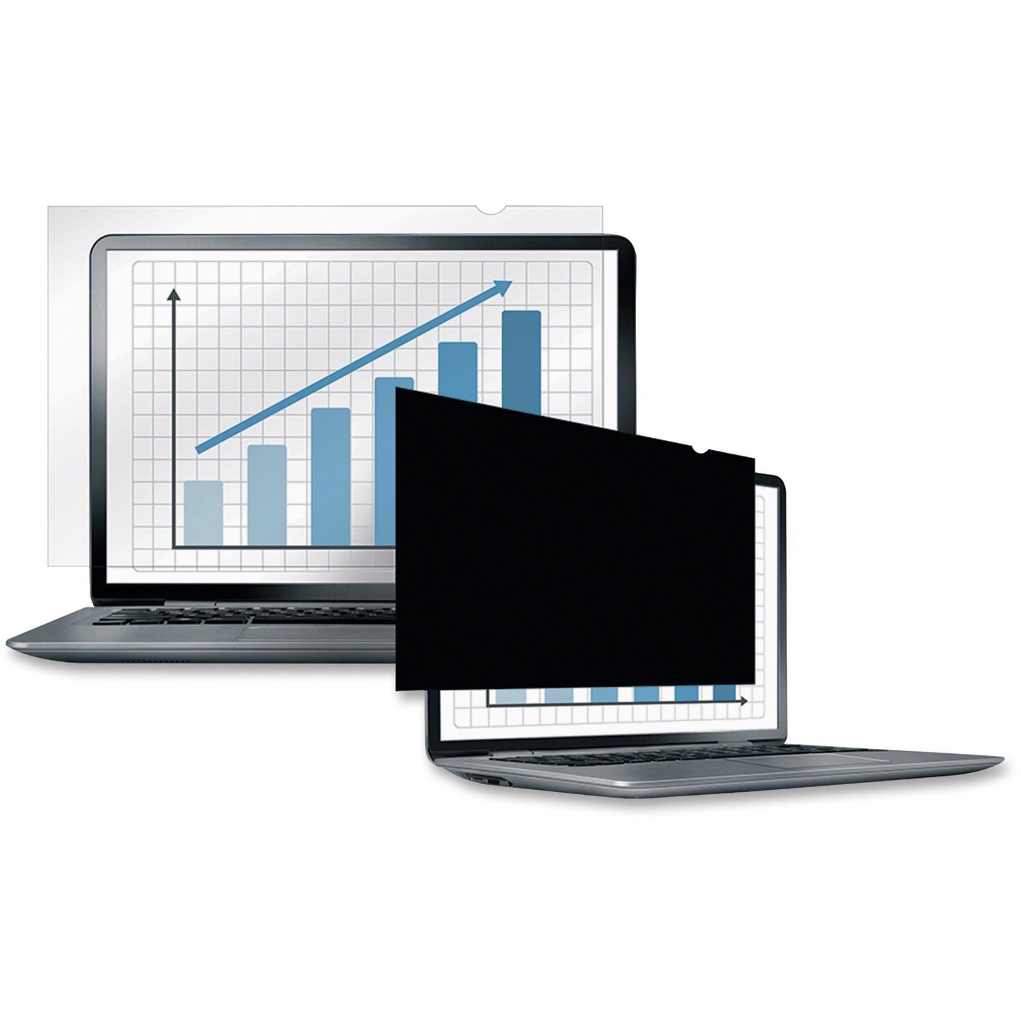 Fellowes PrivaScreen&trade; Blackout Privacy Filter - 13.3" Wide