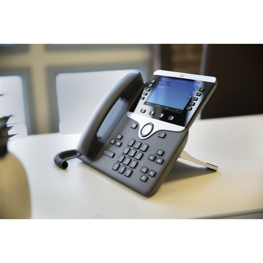 Cisco 8841 IP Phone - Corded - Corded - Wall Mountable - Charcoal - CP-8841-K9=