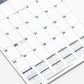 Blueline Net Zero Carbon Monthly Wall Calendar, 12" x 17" , Bilingual - C171303B
