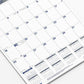 Blueline Net Zero Carbon Monthly Wall Calendar, 12" x 17" , Bilingual - C171303B