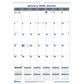 Blueline Net Zero Carbon Monthly Wall Calendar, 12" x 17" , Bilingual