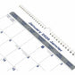 Blueline Net Zero Carbon Monthly Wall Calendar, 12" x 17" , Bilingual - C171303B