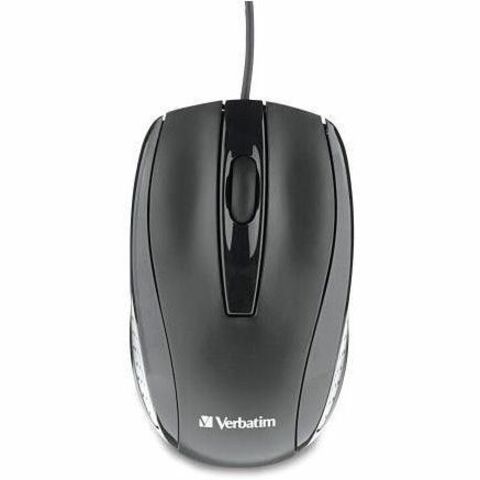 Verbatim Bravo Wired Notebook Optical Mouse - 98106