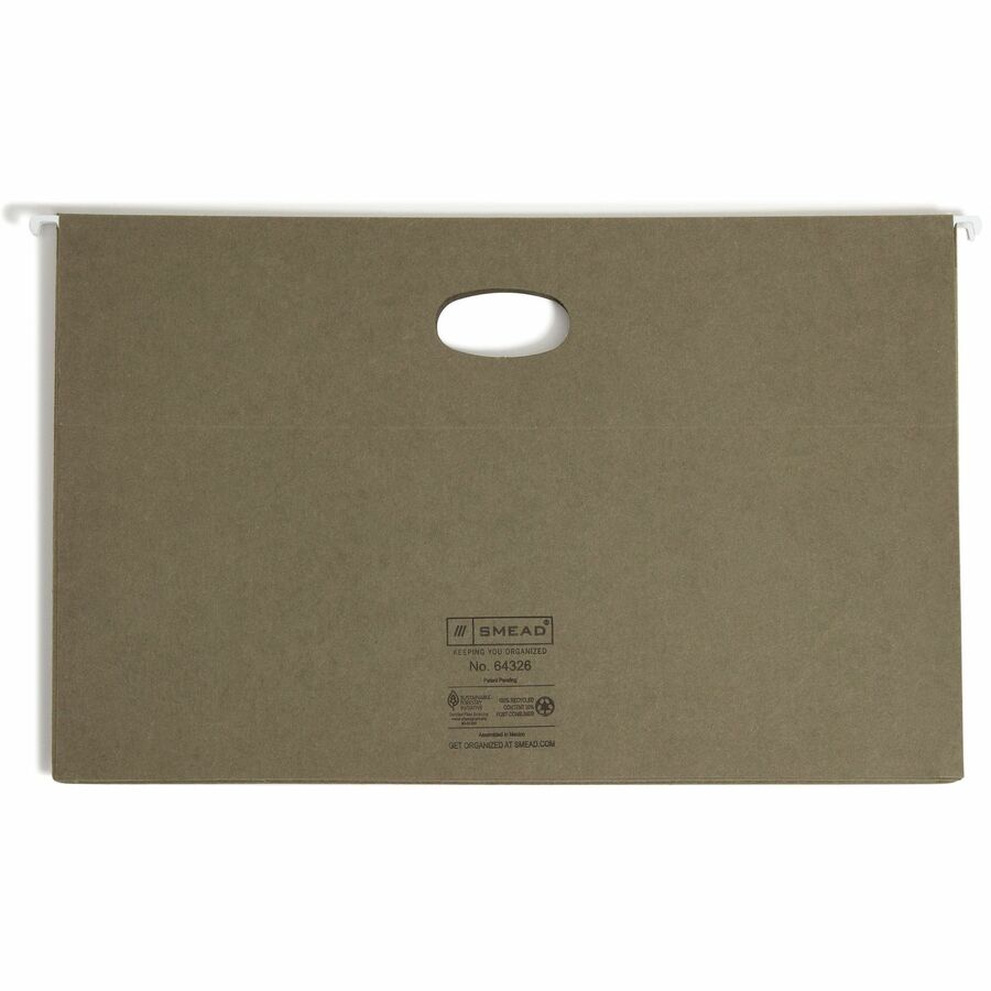 Smead Legal Recycled Hanging Folder - 64326