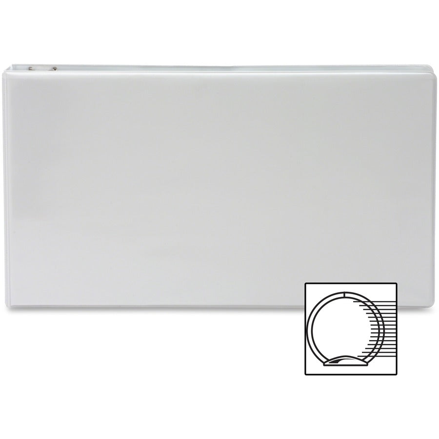 Business Source Tabloid-size Round Ring Reference Binder - 45102