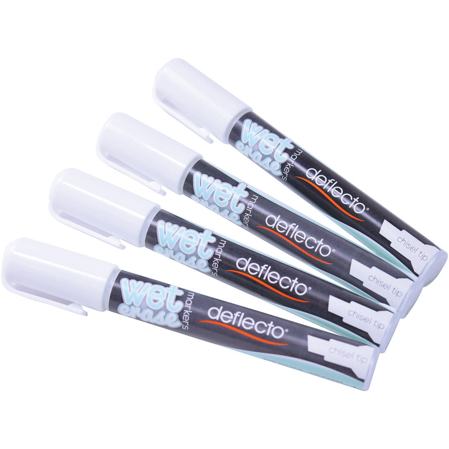 Deflecto Wet Erase Markers - SMA510V4WT