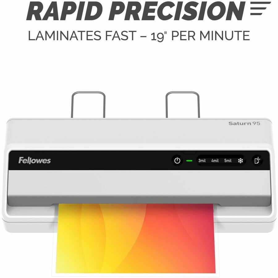 Fellowes Saturn™ 95 Laminator with Pouch Starter Kit - 5735801