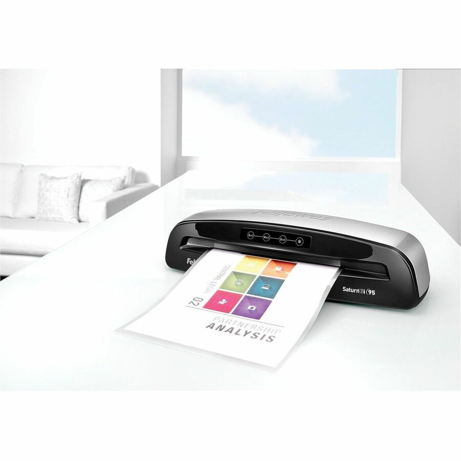 Fellowes Saturn™ 95 Laminator with Pouch Starter Kit - 5735801