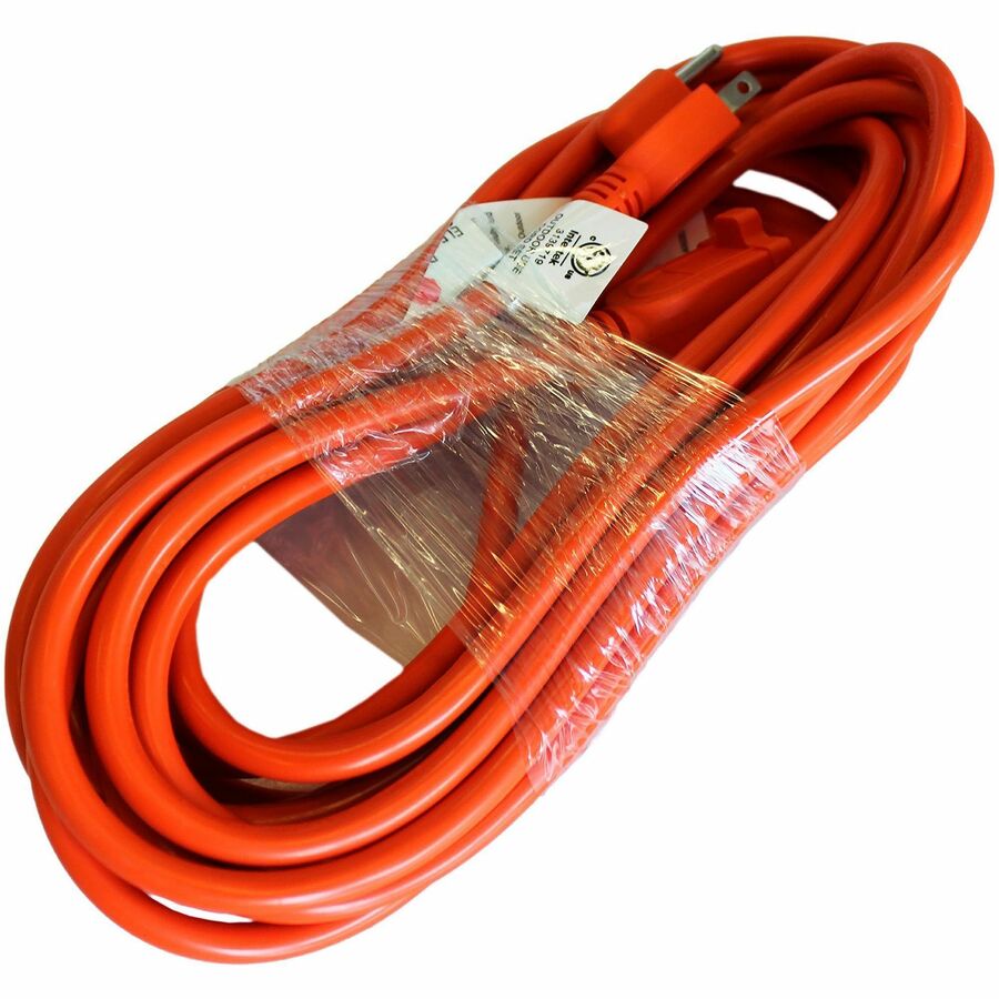 Compucessory Heavy-duty Indoor/Outdoor Extension Cord - 25148