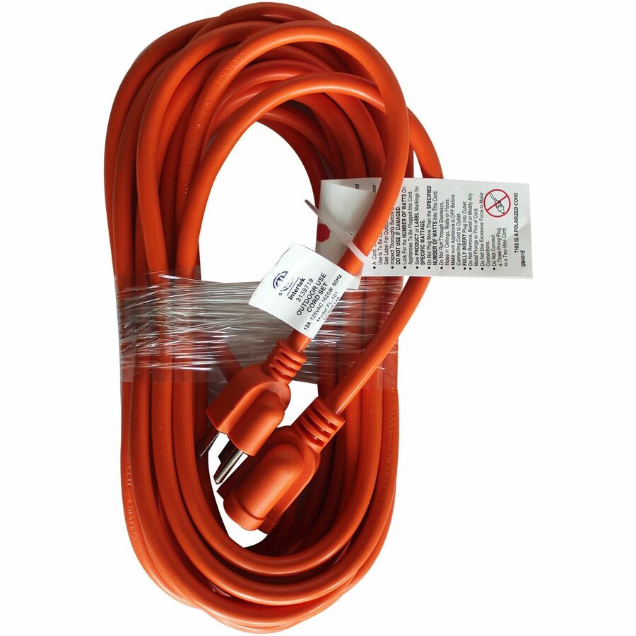 Compucessory Heavy-duty Indoor/Outdoor Extension Cord - 25148