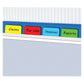 Sparco 1" Durable Tabs - 34248