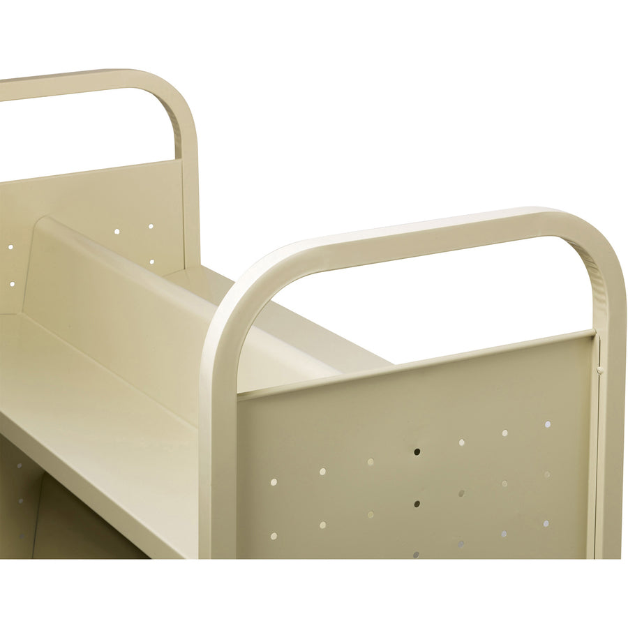 Lorell Double-sided Book Cart - 49202