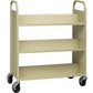 Lorell Double-sided Book Cart - 49202