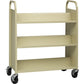 Lorell Double-sided Book Cart - 49202
