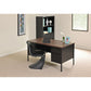 Lorell Fortress Series Double-Pedestal Desk - 60927