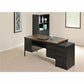 Lorell Fortress Series Double-Pedestal Desk - 60927